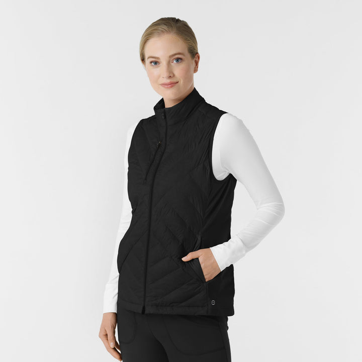 8277 - Womens Wink Quilted Scrub Vest