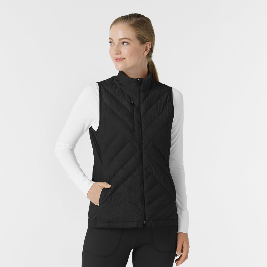 8277 - Womens Wink Quilted Scrub Vest