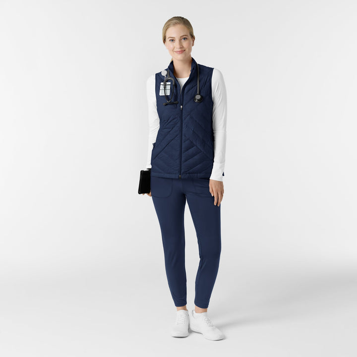 8277 - Womens Wink Quilted Scrub Vest