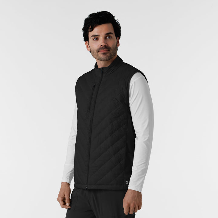 8377 - Mens Wink Quilted Scrub Vest