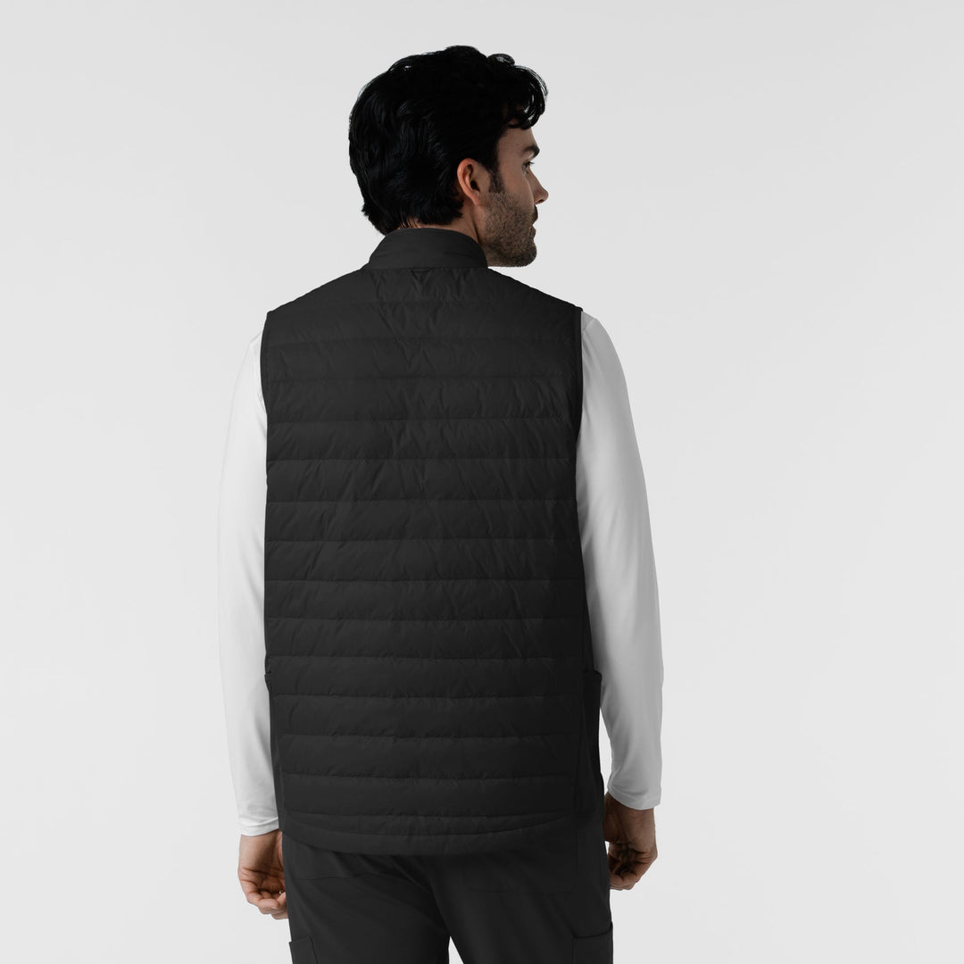 8377 - Mens Wink Quilted Scrub Vest