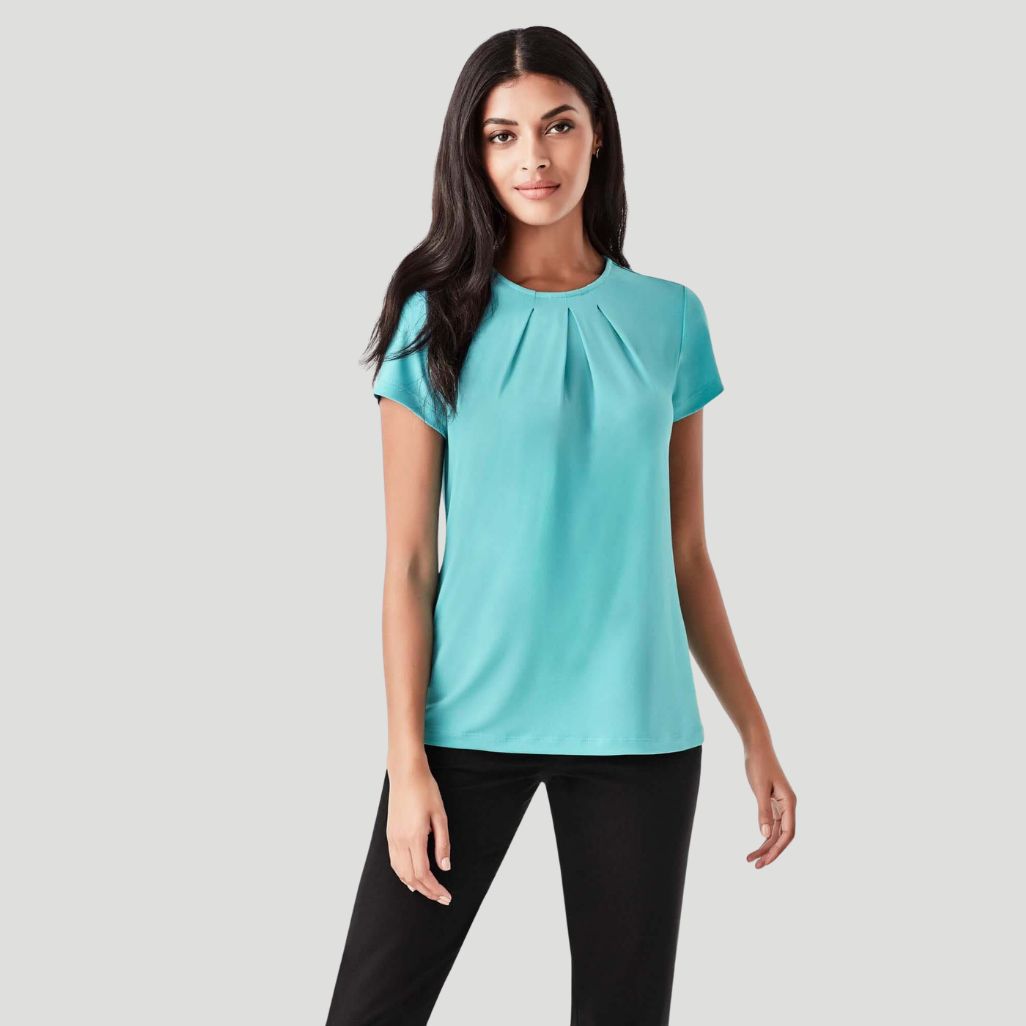 44412 - Womens Fashion Biz Blaise Short Sleeve Top