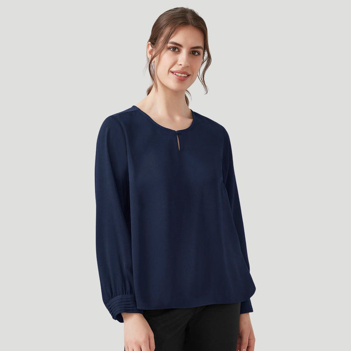 RU569LL - Womens Fashion Biz Evelyn Long Sleeve Blouse