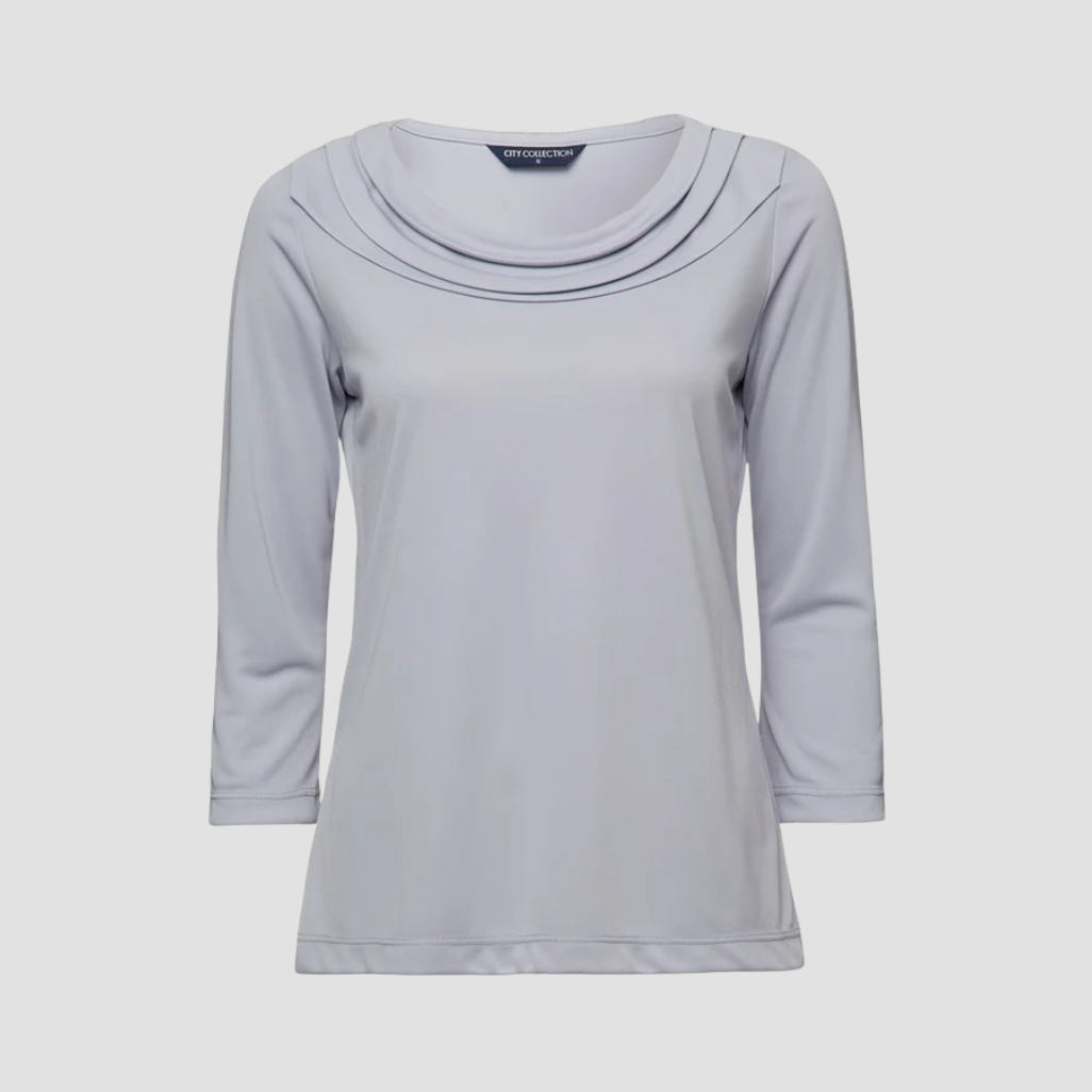 2226 - Womens City Collection Eva 3/4 Sleeve Top