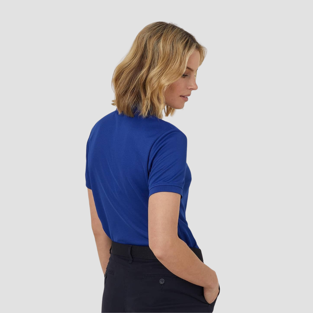 CATU58 - Womens NNT Antibacterial Polyface Short Sleeve Polo