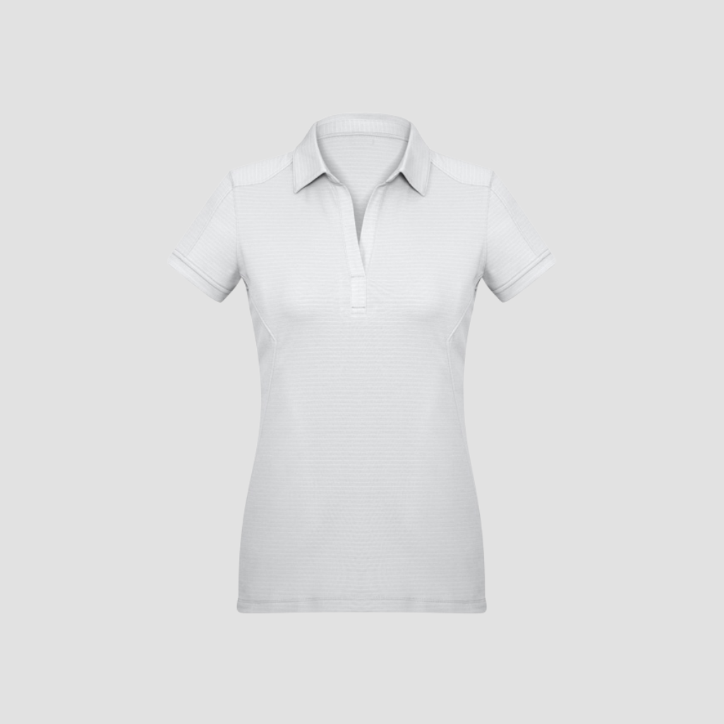 P706LS - Womens Fashion Biz Profile Short Sleeve Polo