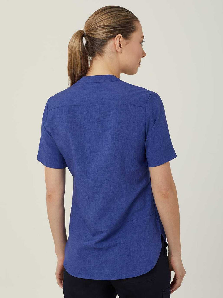 CAT9XQ - Womens NNT Polylin Short Sleeve Tunic