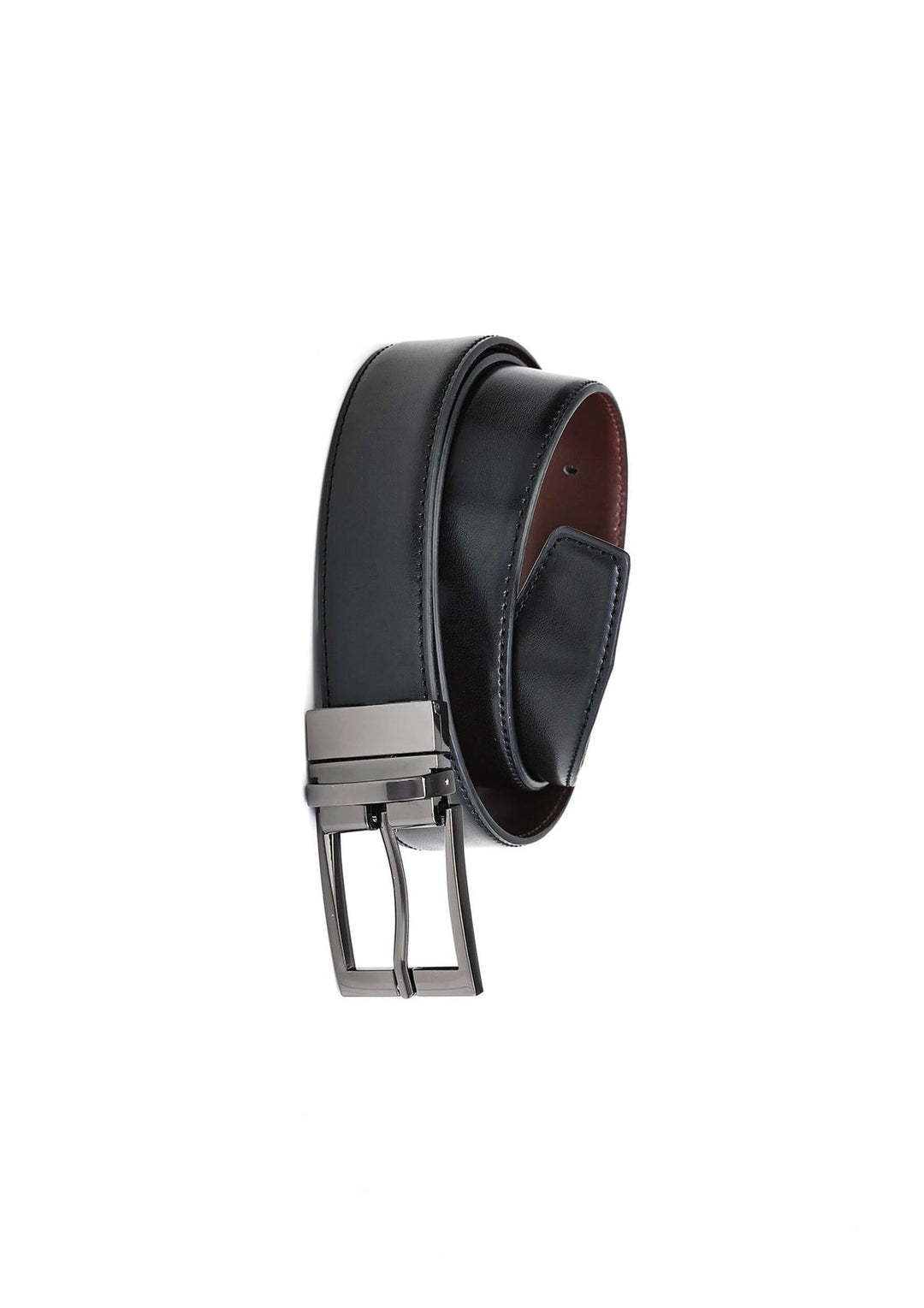 Mens Fashion Biz Corporates Leather Reversible Belt