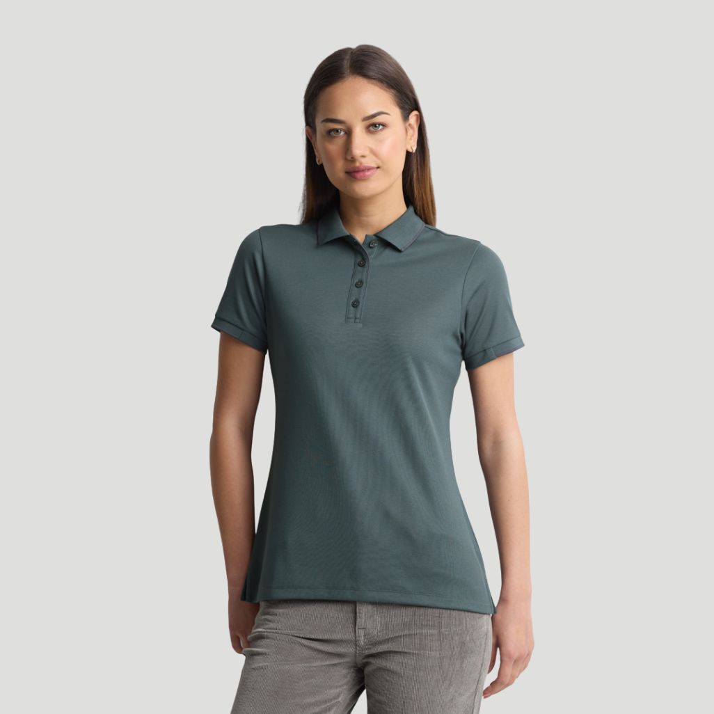 P313LS - Womens Fashion Biz Focus  Polo