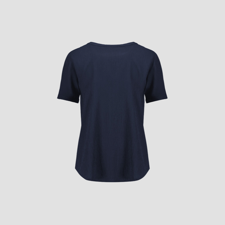 RU568LS - Womens Fashion Biz Ruché Short Sleeve Shirt