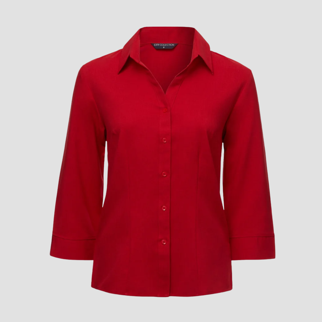 2145 - Womens City Collection Ezylin 3/4 Sleeve Top