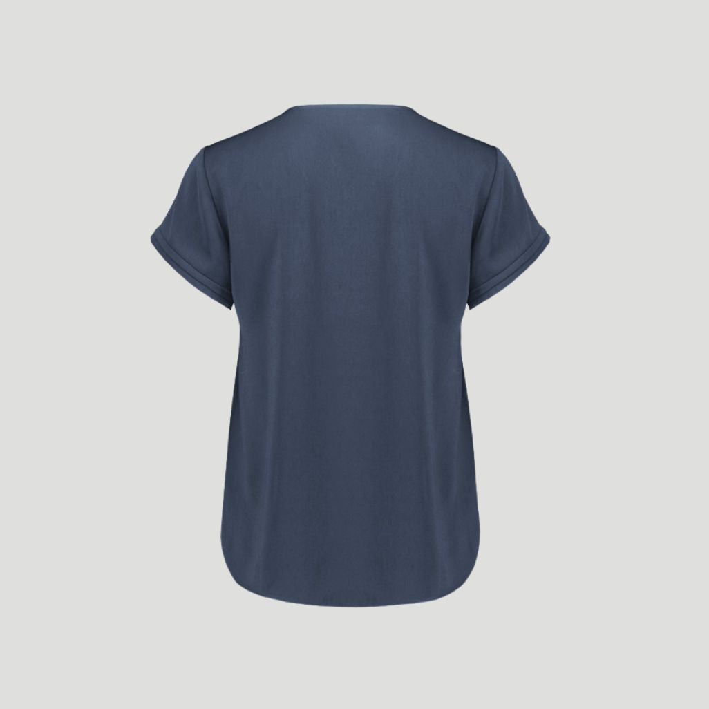 RU569LS - Womens Fashion Biz Evelyn Short Sleeve Blouse