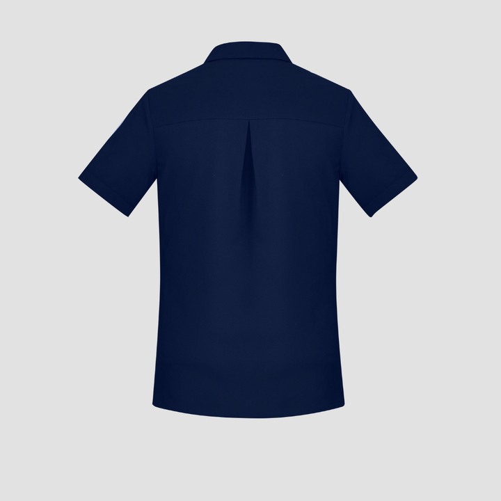 CS947LS - Womens Fashion Biz Florence Plain Short Sleeve Shirt