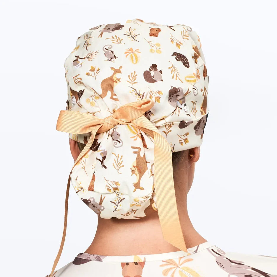 Dr Woof Scrub Cap - Aussie Natives