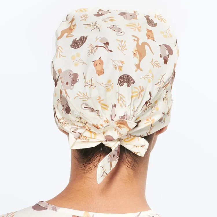 Dr Woof Scrub Cap - Aussie Natives