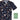 Mens Printed Scrub Top - Space Party