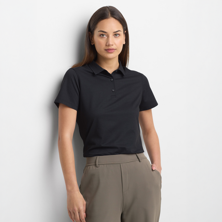 BP2616LS - Womens Fashion Biz Venture Short Sleeve Polo