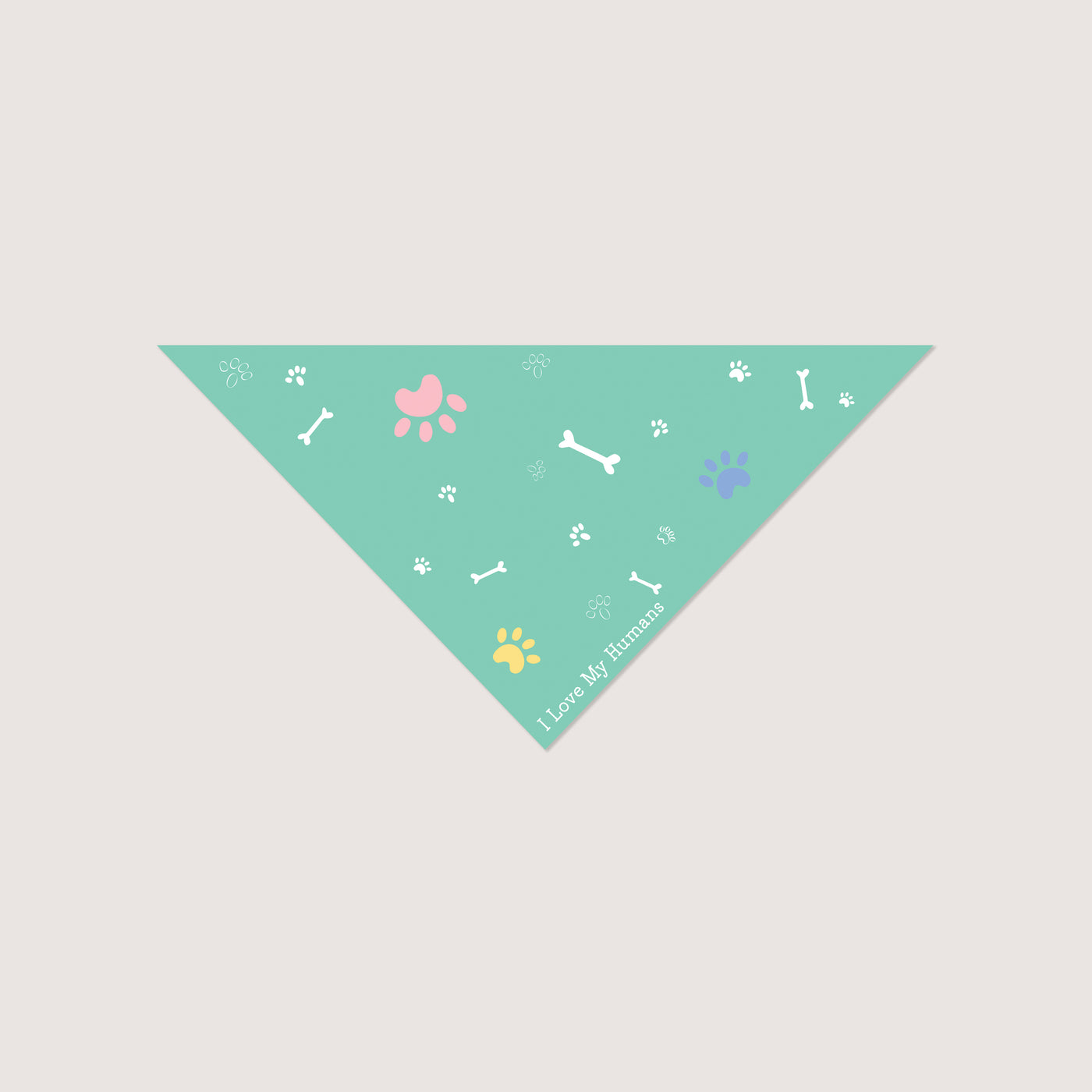 Bandanas - Pastel Coloured Set of 4