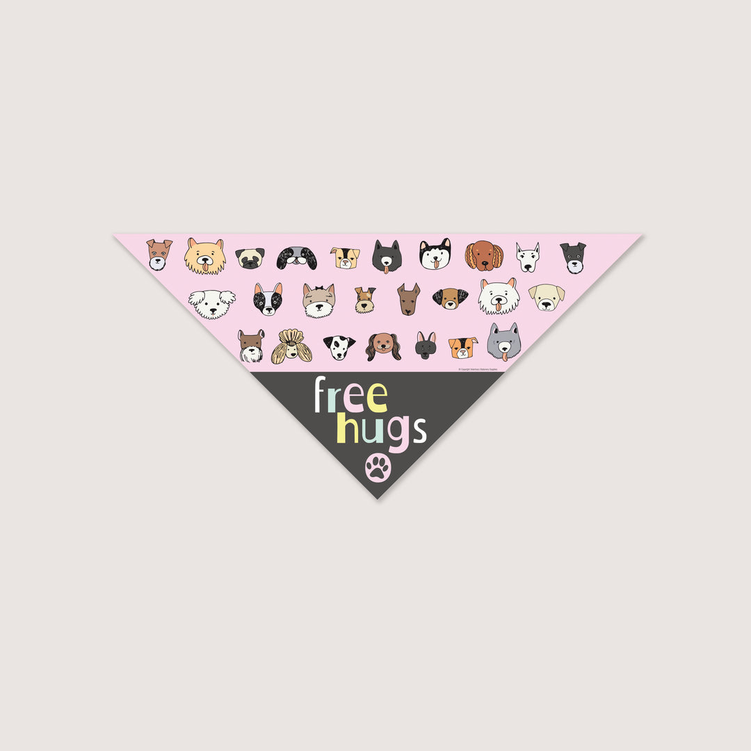 Free Hugs Bandana - Pink