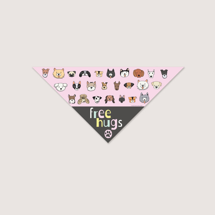 Free Hugs Bandana - Pink