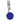 Retractable ID Badge - Royal Blue