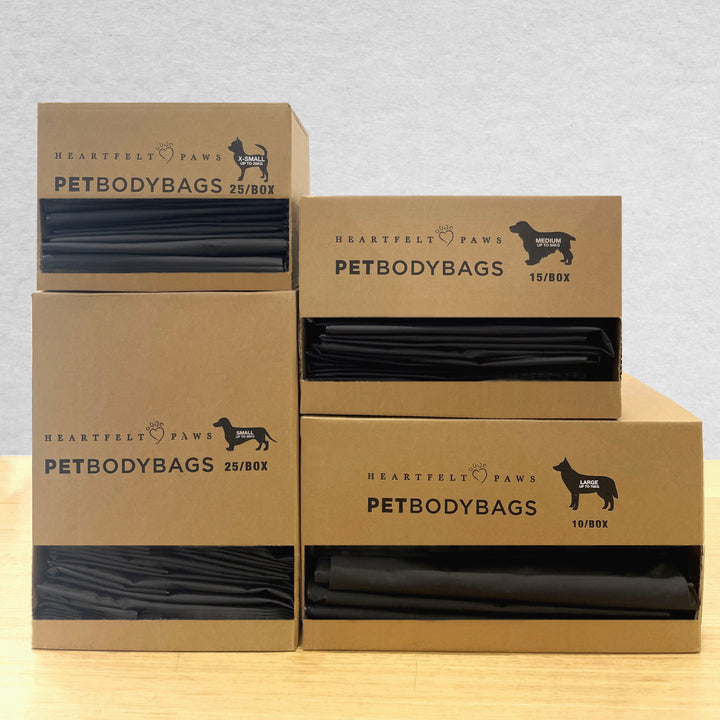 WHOLESALE - PET BODY BAGS (BLACK)