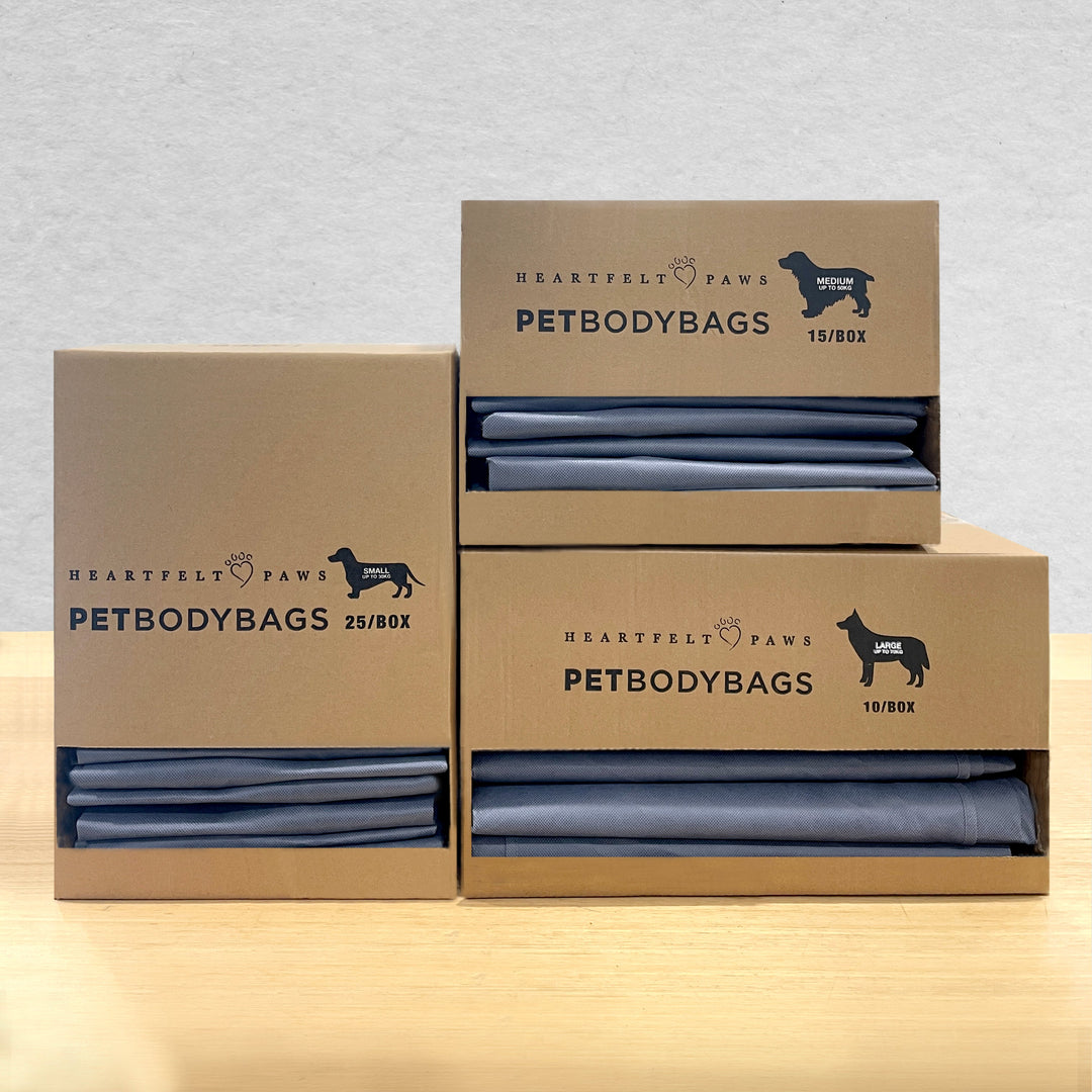 WHOLESALE - PET BODY BAGS (GREY)