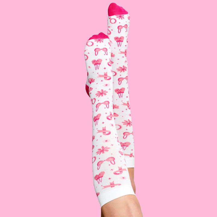 Dr Woof Compression Socks - Breast Cancer