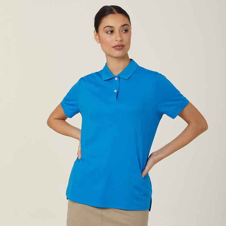 CATU58 - Womens NNT Antibacterial Polyface Short Sleeve Polo