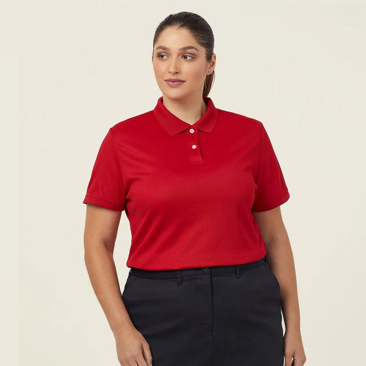 CATU58 - Womens NNT Antibacterial Polyface Short Sleeve Polo