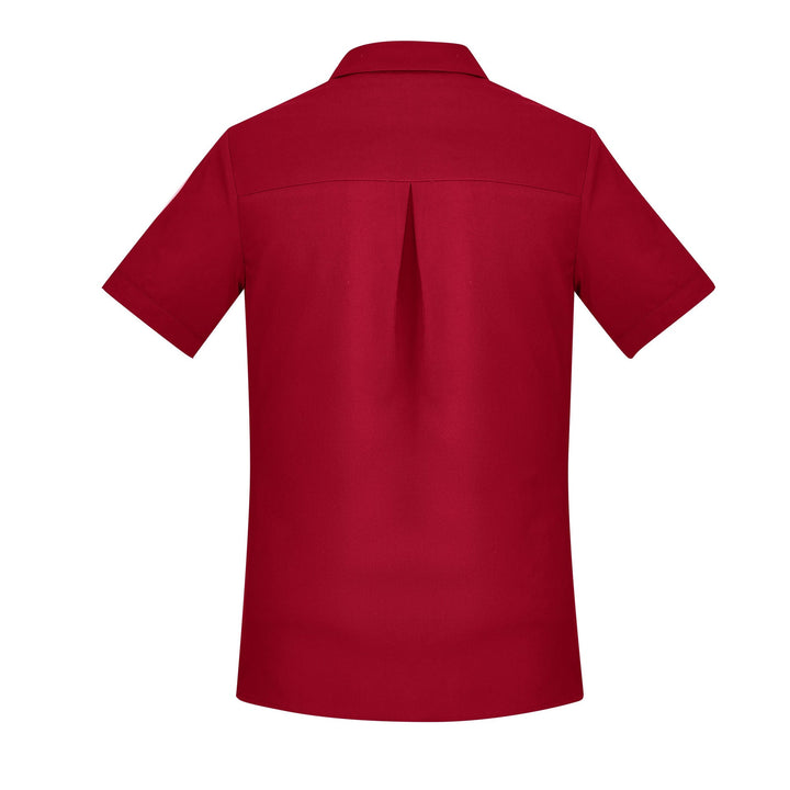 CS947LS - Womens Fashion Biz Florence Plain Short Sleeve Shirt