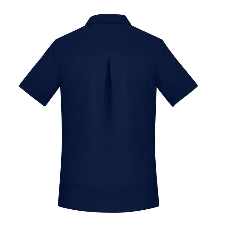CS947LS - Womens Fashion Biz Florence Plain Short Sleeve Shirt