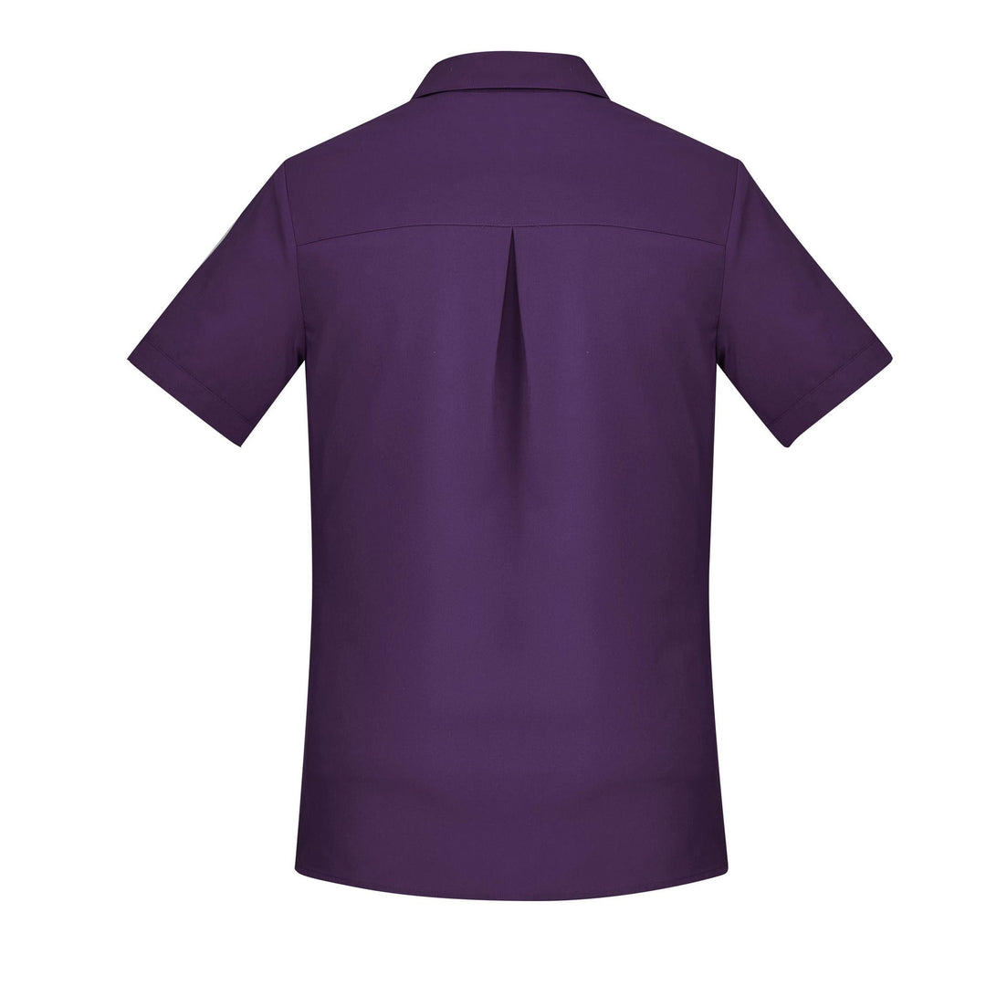 CS947LS - Womens Fashion Biz Florence Plain Short Sleeve Shirt