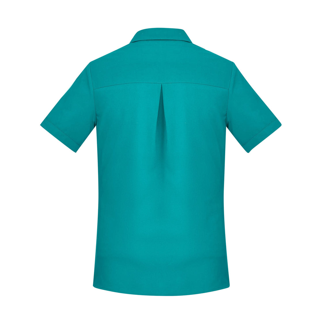 CS947LS - Womens Fashion Biz Florence Plain Short Sleeve Shirt