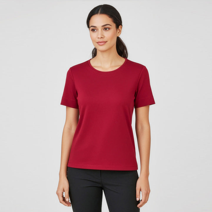 CS952LS - Womens Fashion Biz Marley Short Sleeve Jersey Top