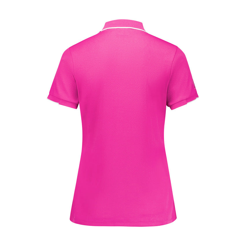 Womens Bizcare Pink Polo