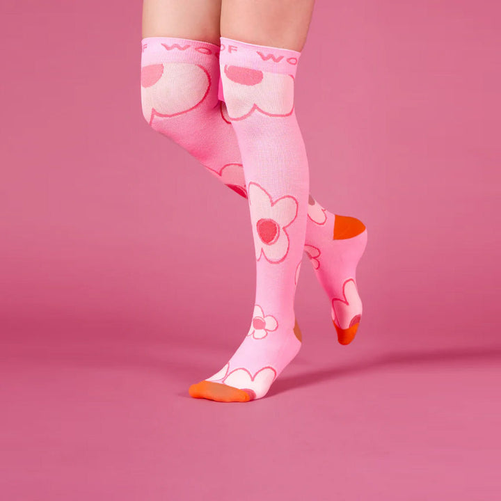Dr Woof Compression Socks - Flower Power