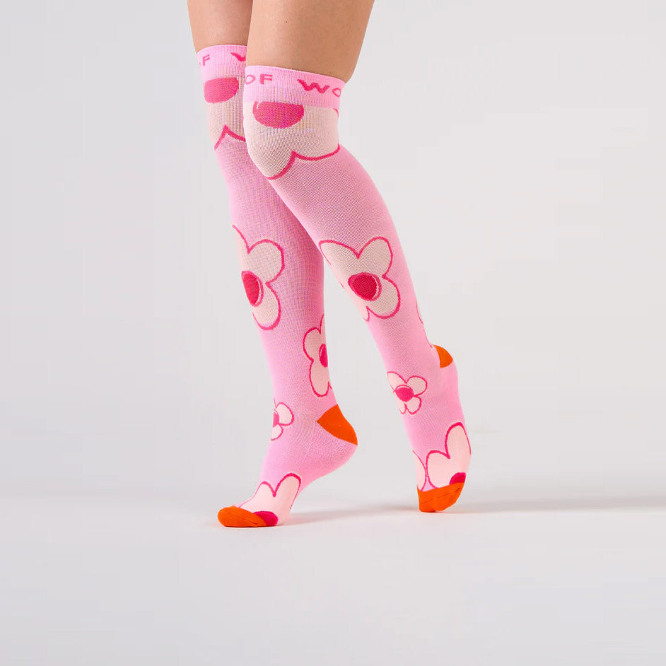Dr Woof Compression Socks - Flower Power