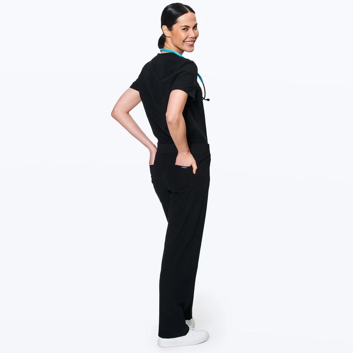 Womens Dr Woof Essential Straight-Cut Scrub Pants