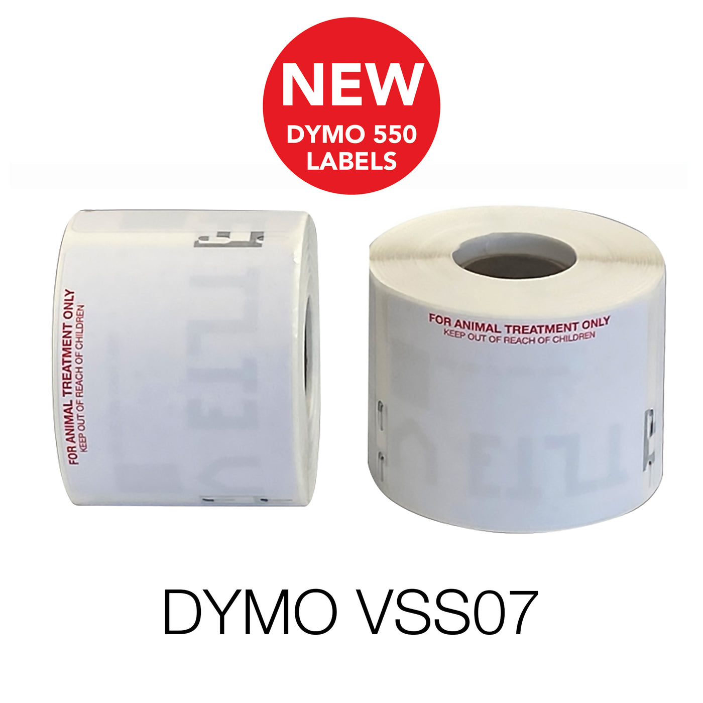 VETERINARY DYMO 550 DRUG LABELS - VSS07