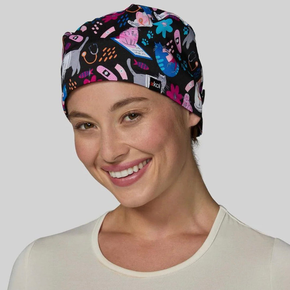 Koi Scrub Cap - Everyday Dr