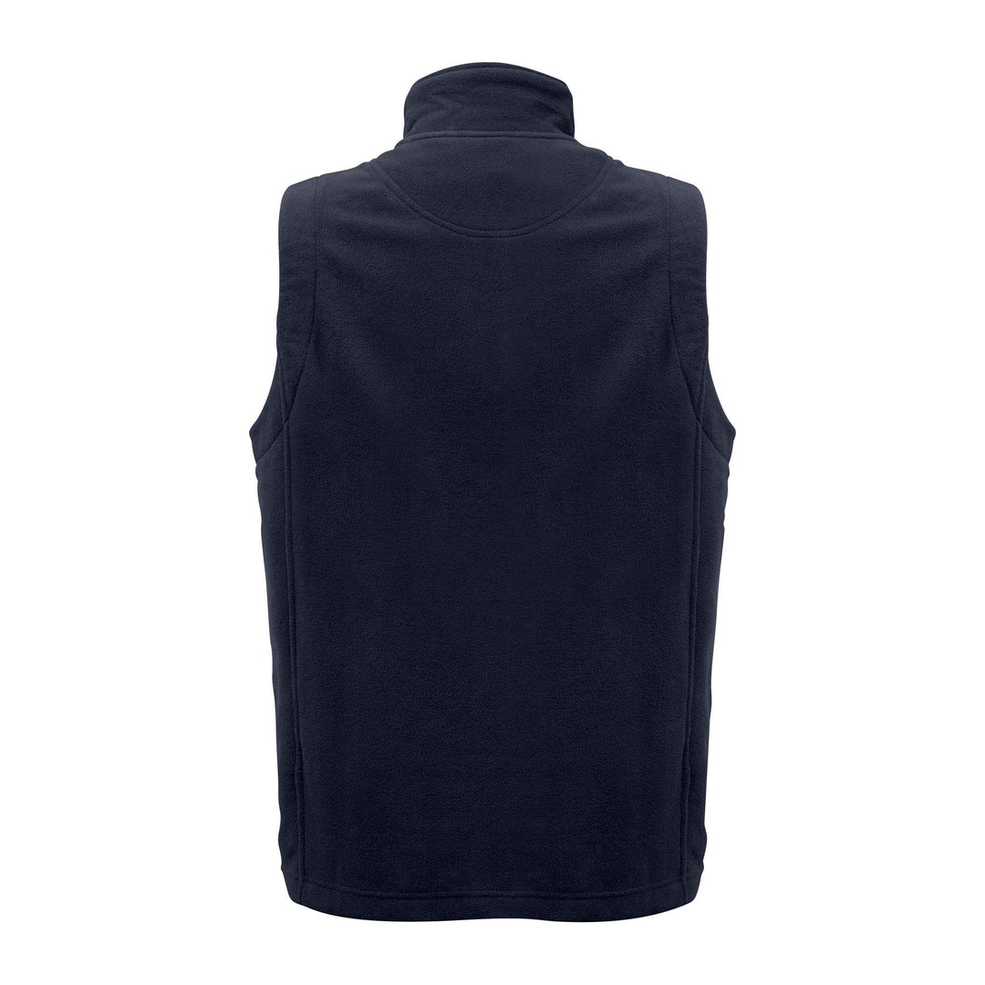 F233MN - Mens Biz Collection Plain Micro Fleece Vest