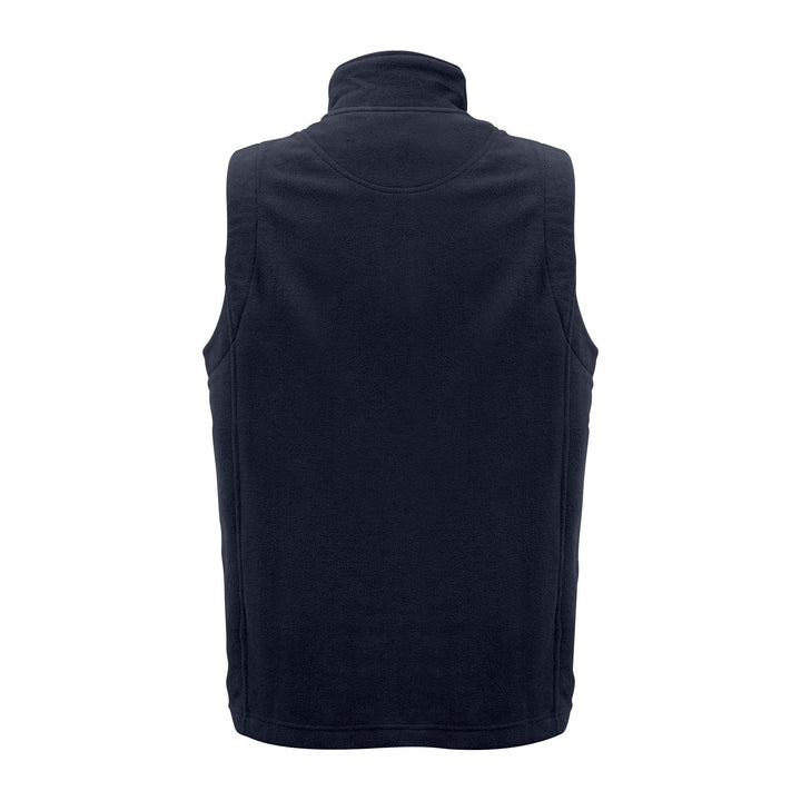 F233MN - Mens Biz Collection Plain Micro Fleece Vest