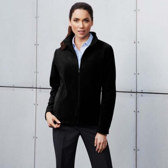 PF631 - Womens Fashion Biz Micro Fleece Jacket