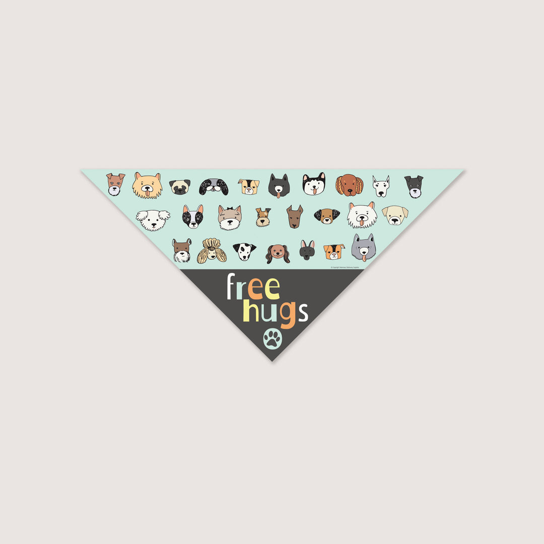 Free Hugs Bandana - Mint