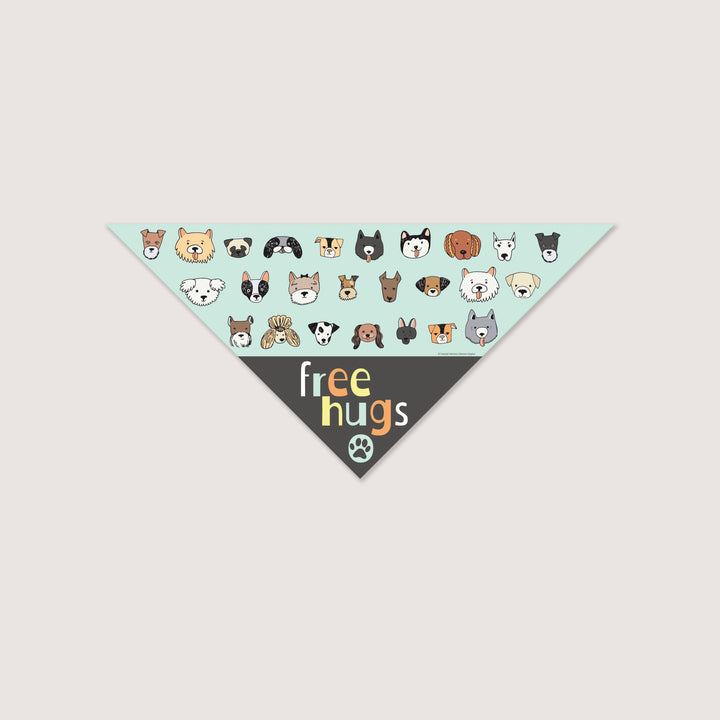 Free Hugs Bandana - Mint