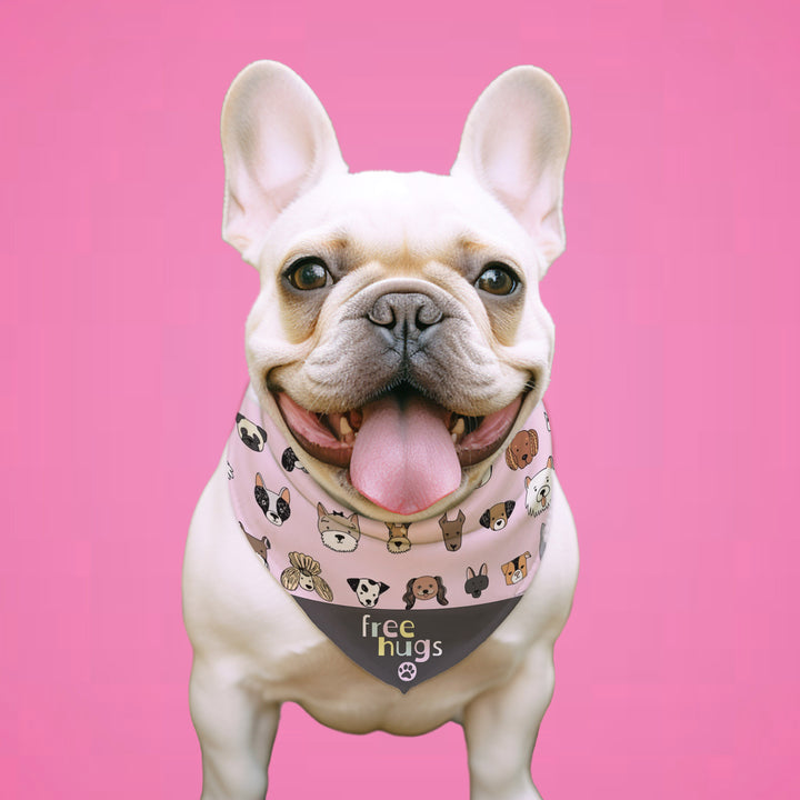 Free Hugs Bandana - Pink