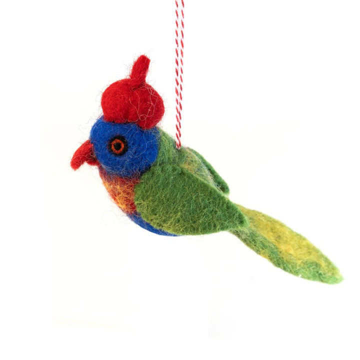 Lauren The Lorikeet - Felt Charity Decoration