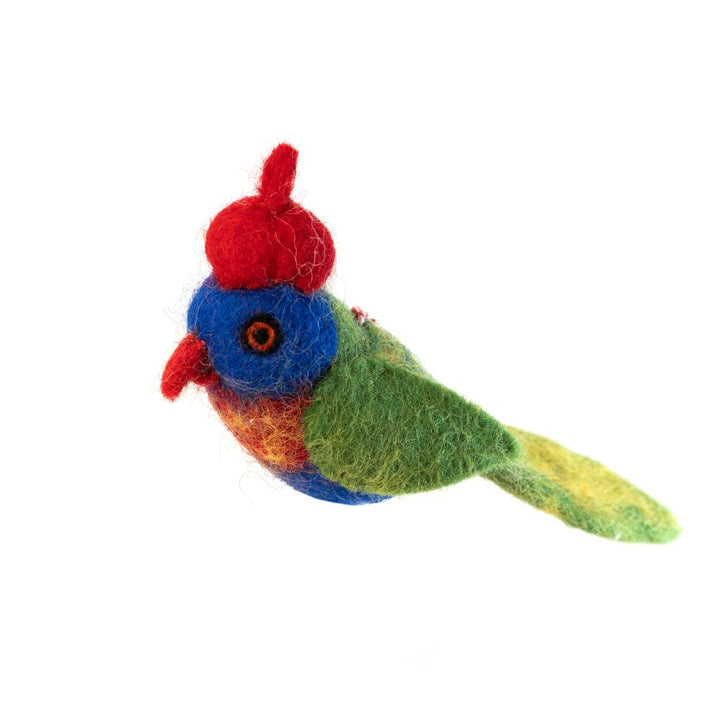 Lauren The Lorikeet - Felt Charity Decoration