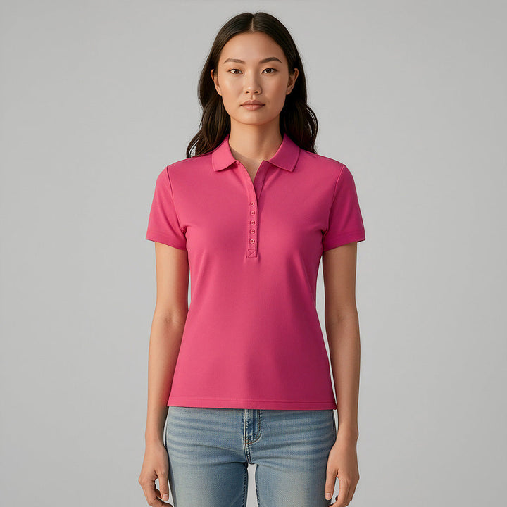 P400LS - Womens Fashion Biz Crew Polo